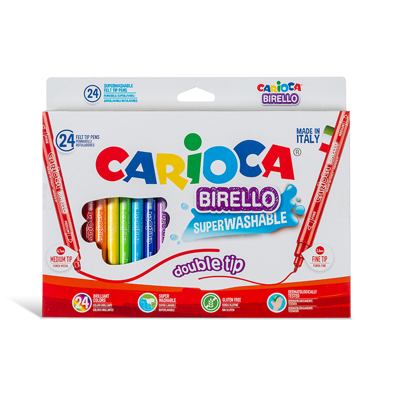 Viltpliiatsid Carioca Birello 24tk