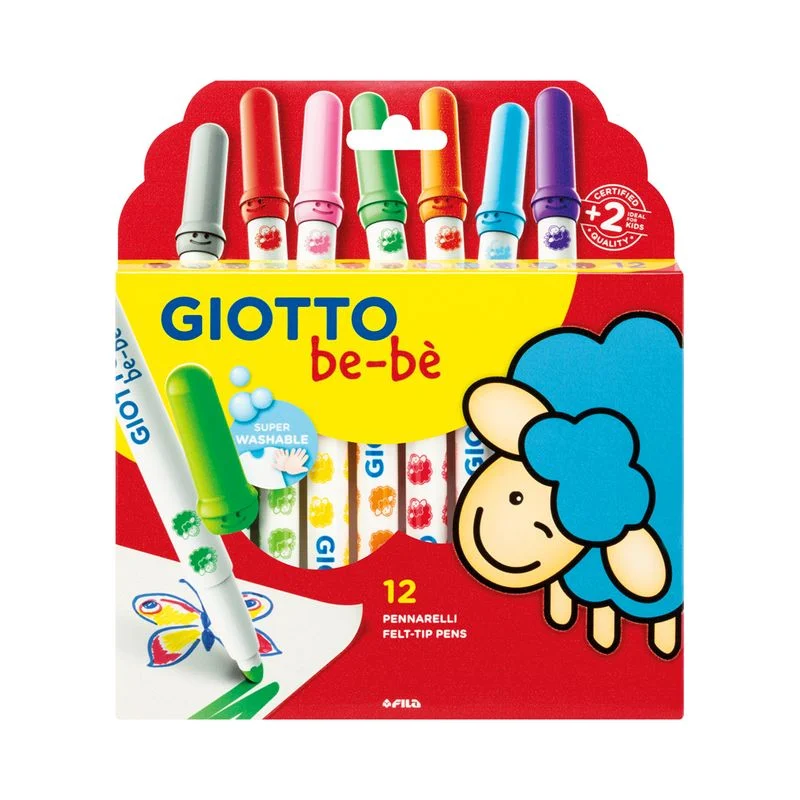Viltpliiatsid Giotto be-bè 12tk