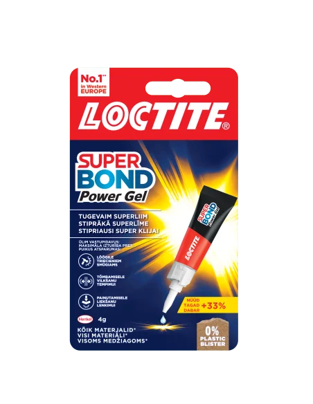 Kiirliim Loctite SuperBond Power Gel 4g