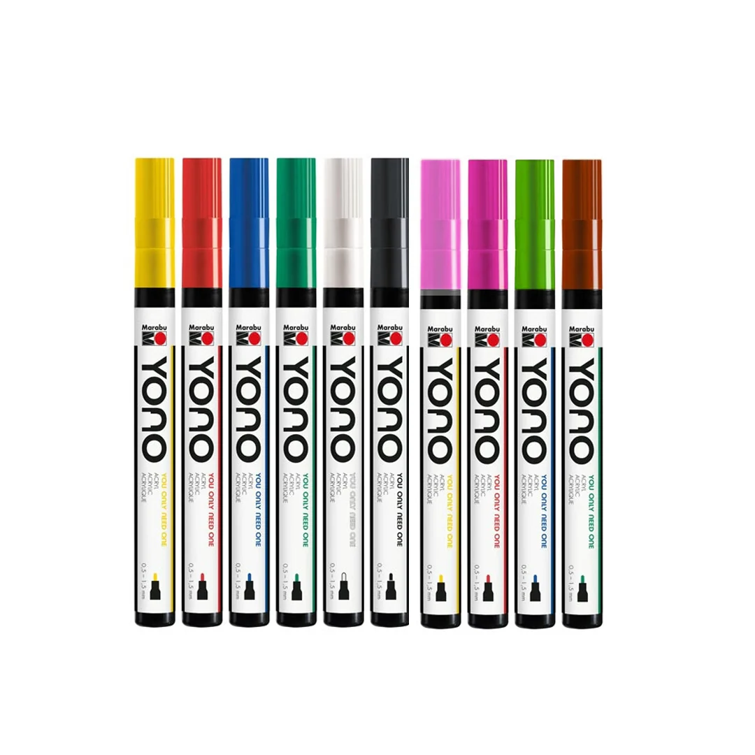 Dekoormarker Marabu Yono 0.5-1.5mm