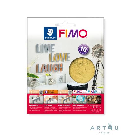 Kuldlehed Staedtler FIMO 10tk