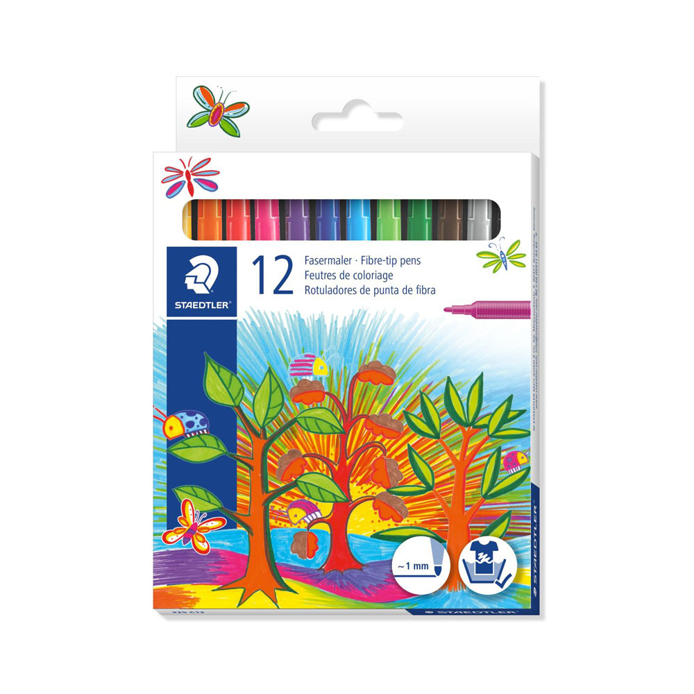 Viltpliiatsid Staedtler 12tk