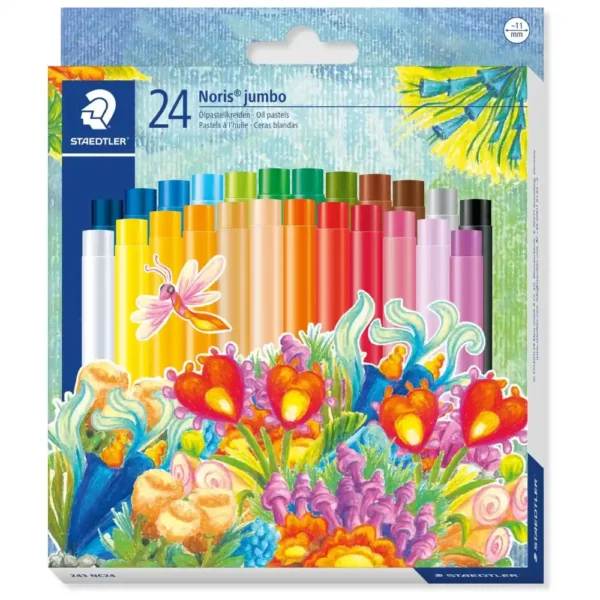 Õlipastellid Staedtler Jumbo 24tk