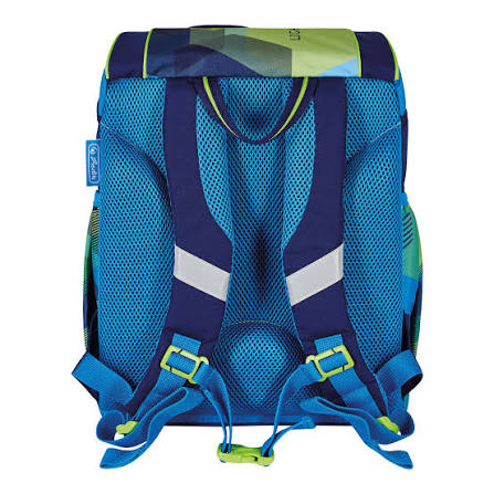 Koolikott-ranits Herlitz Ultralight+ Green Goal