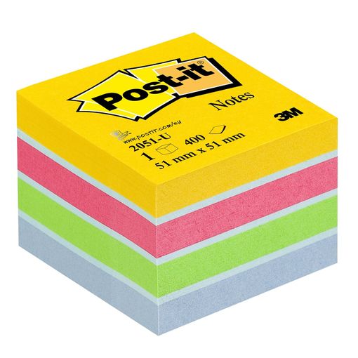 Märkmekuup iseliimuv POST-IT Mini 51x51mm